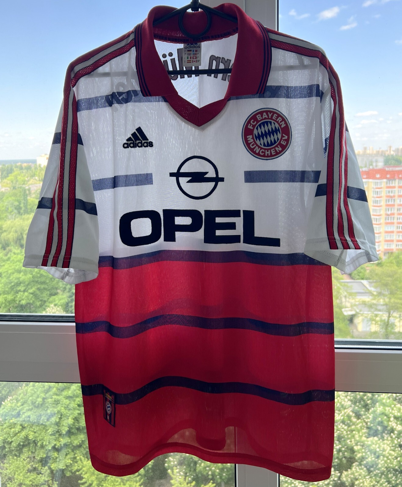 Vintage Bayern Munich Germany away football shirt 99/00