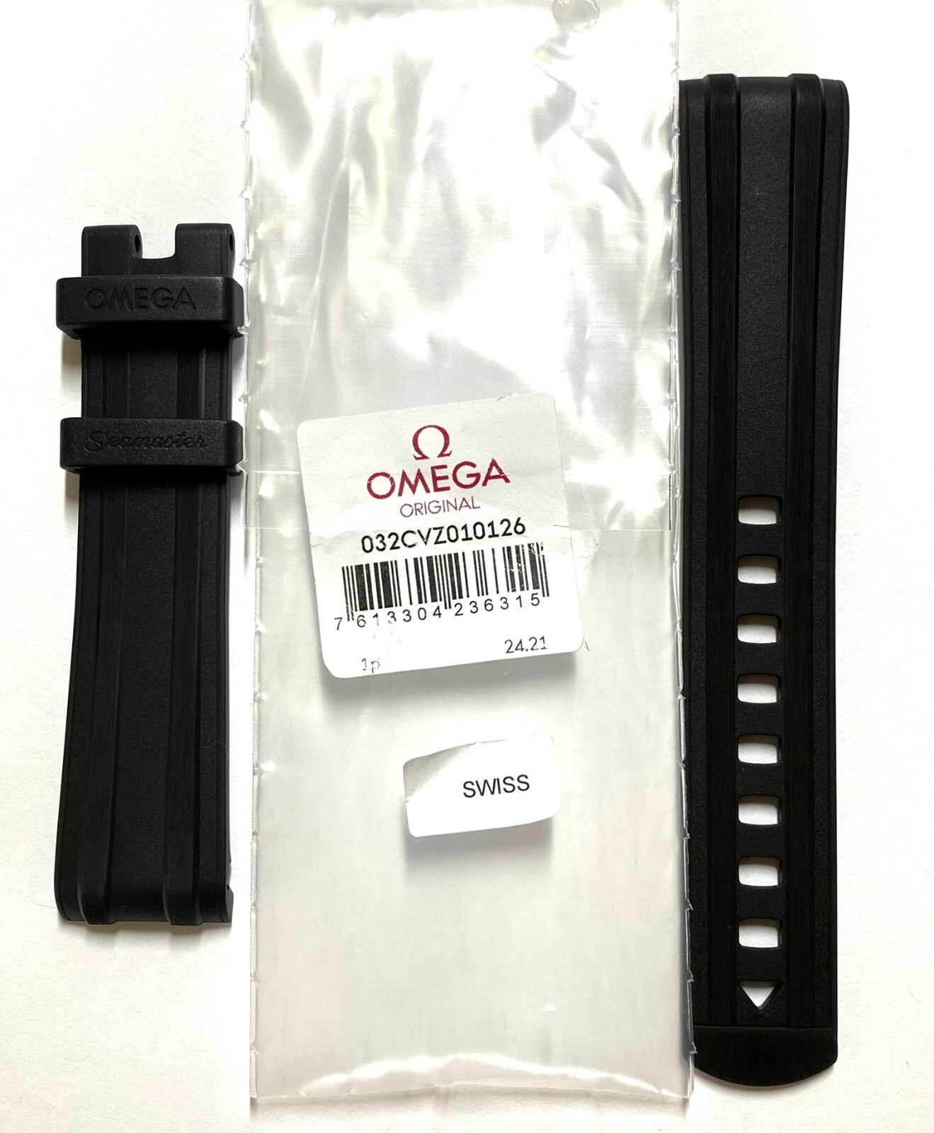 Original Omega 20mm For Seamaster Diver 300 42mm Watch Black Original Omega 20mm For Seamaster Diver 300 42mm Watch Black