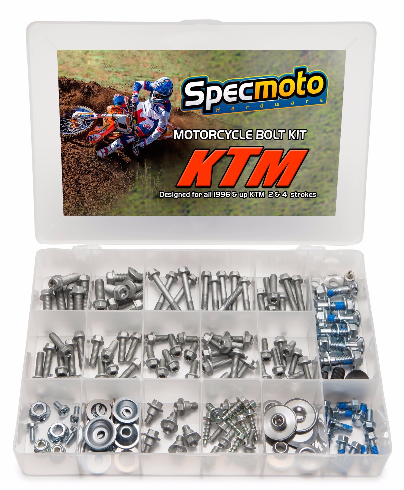 パーツ KTM KTM Factory Match Bolt Kit with OEM Torx Flange bolts