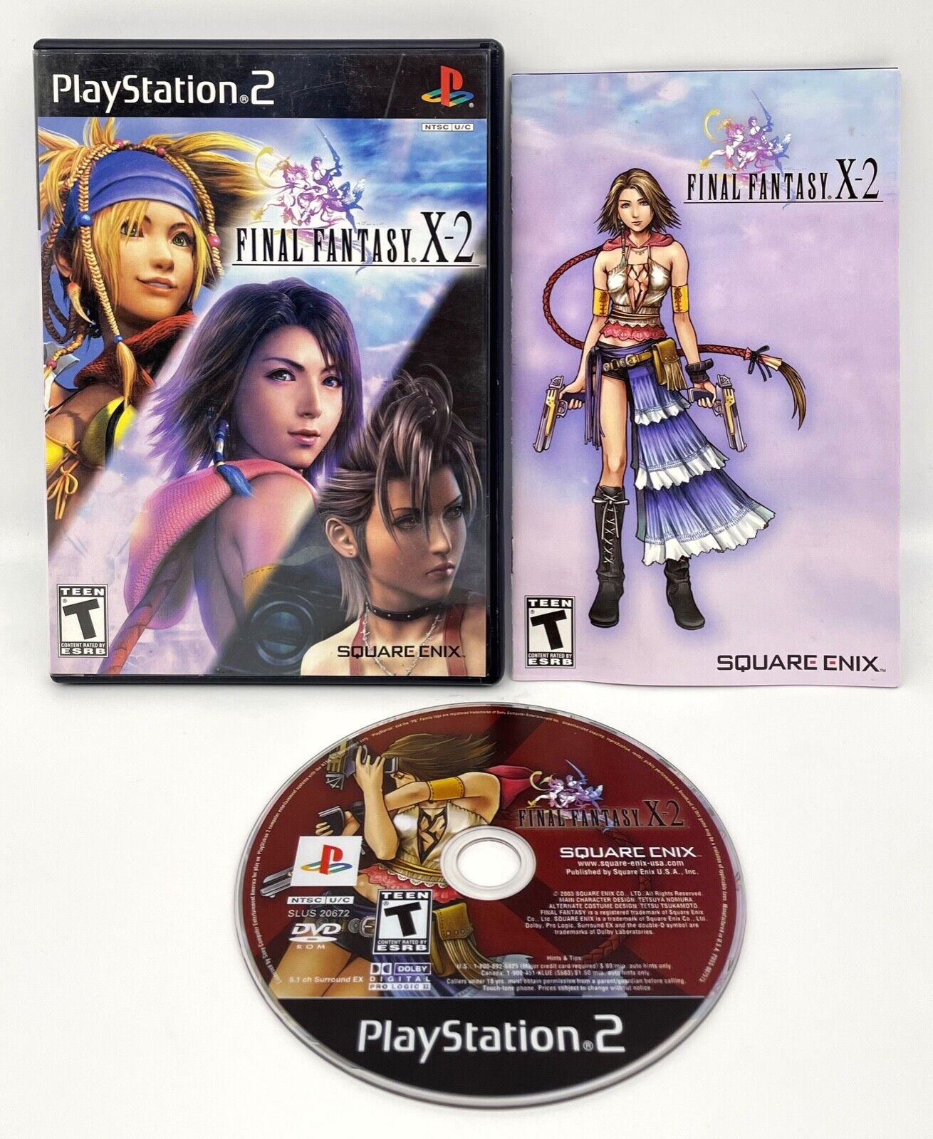 Final Fantasy X-2 - PlayStation 2 PS2 - Tested & Complete w Final Fantasy X-2 - PlayStation 2 PS2 - Tested & Complete w
