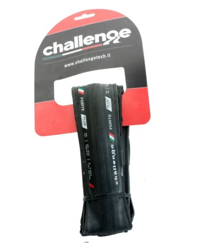 Challenge Forte Plus Clincher 700x23c Road Tire 60 TPI Black NOS NEW* Shelfwear