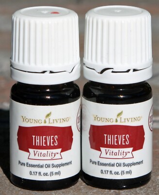 *2 Pack* Young Living Vitality Essential Oil Blend - Thieves, 5 ml
