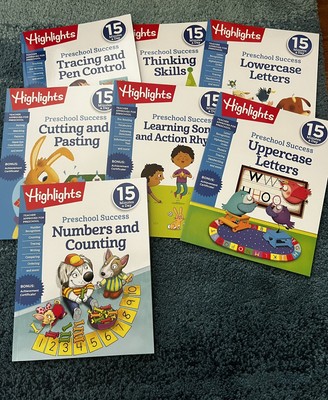 Highlights 15 Minutes A Day Kindergarten Success + Write And Wipe Book