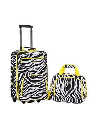 Rockland Luggage Rio SoftSide 2-Piece Carry-On Luggage Set