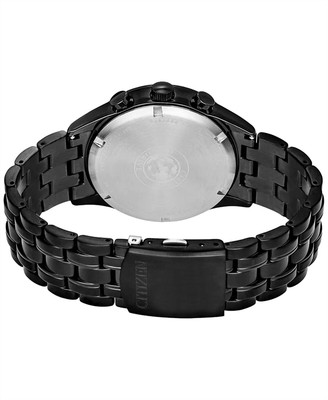 Pre-owned Citizen Men's Eco-drive Chronograph Watch In Black - Size One Size