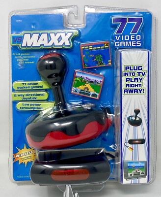 VS MAXX 77 Video Games Wireless Plug And Play Game System 2004 Senario NEW