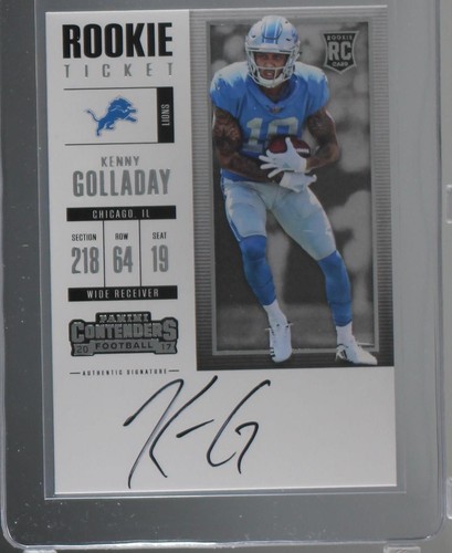 2017 Panini Contenders Kenny Golladay #339