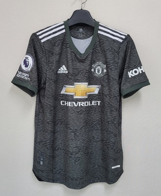 2020-21 MANCHESTER United Away S/S No.18 B.FERNANDES Player Issue Premier League