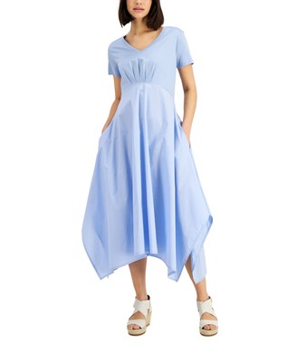 Weekend Max Mara Martina Midi Dress Light Blue S