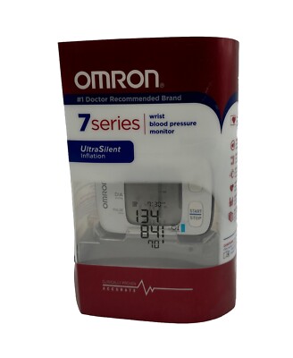 Omron Healthcare 7 Series BP652N Wrist Blood Pressure Monitor (White)