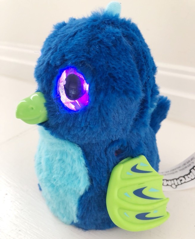 hatchimal draggle blue green