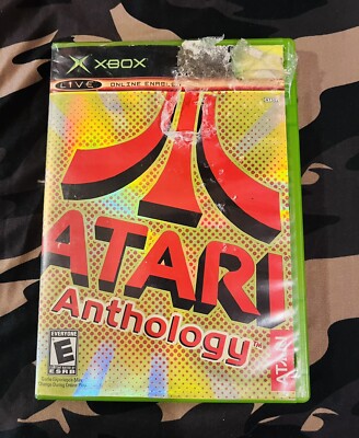 Atari Anthology Microsoft Xbox Live ( Complete Box Manual & Disc.