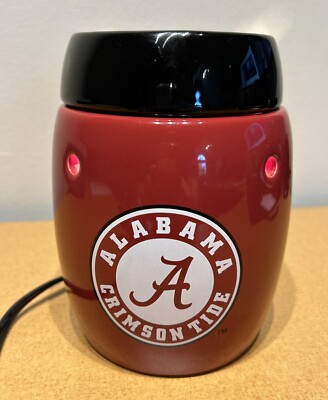 Scentsy full size warmer Alabama Crimson Tide Collegiate collection ROLL TIDE
