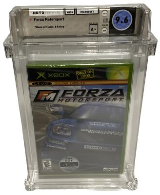 9.6 A+ SEALED FIRST PRINT Forza Motorsport 1st Game Microsoft Original XBOX 2005