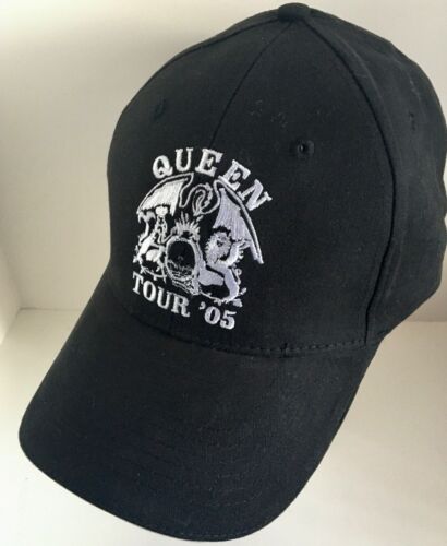 Queen 2005 World Tour Hat/Cap Emroidered Flexfit NEW Old Stock