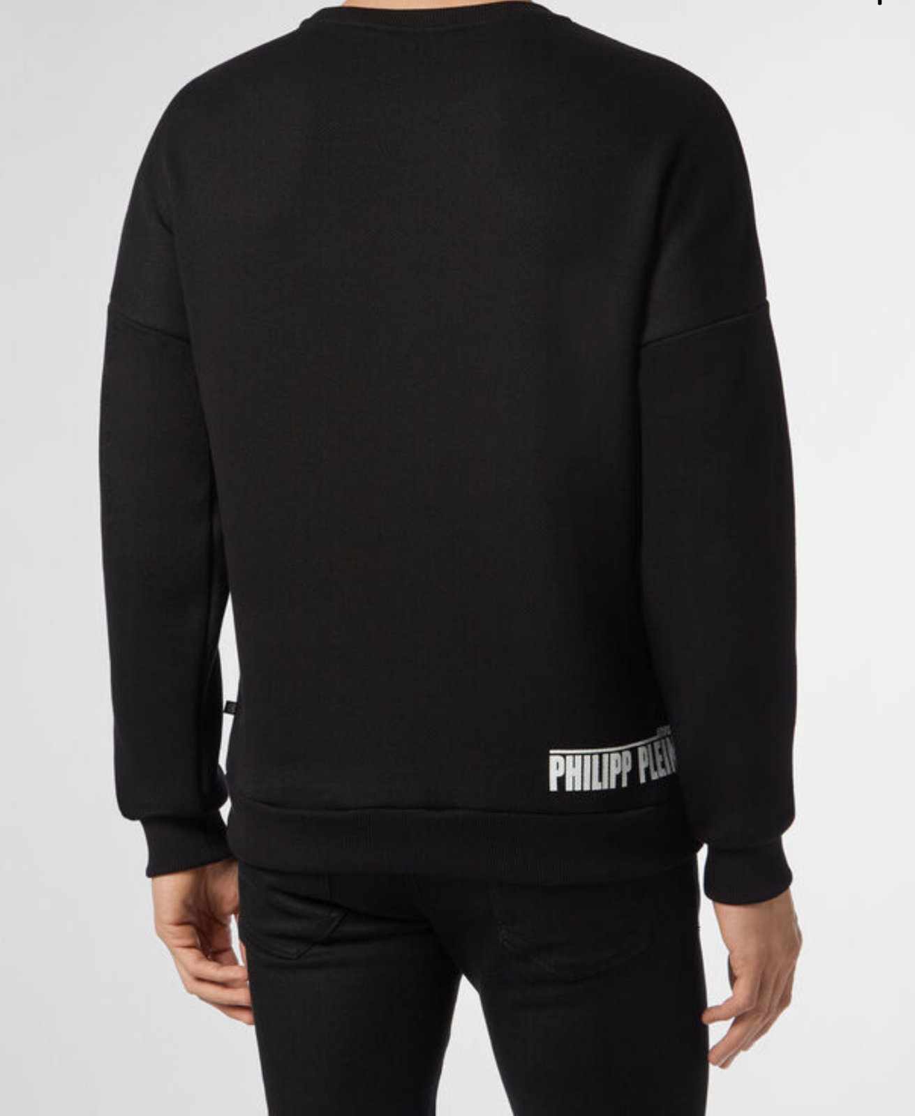 Pre-owned Philipp Plein Homme Skull Statement Sweatshirt Pullover Sweater Jumper Xl In Black