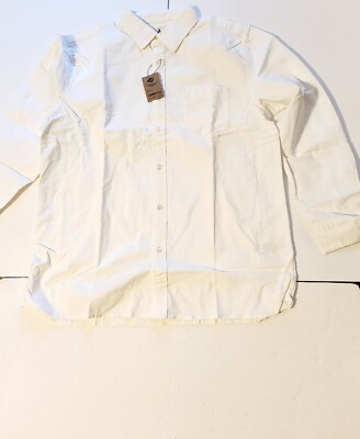 Men's Amazon Aware Regular Fit Cotton Oxford Shirt~White~Size M