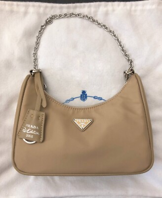 prada re edition 2005 shoulder bag small with belt authentic 305445321514
