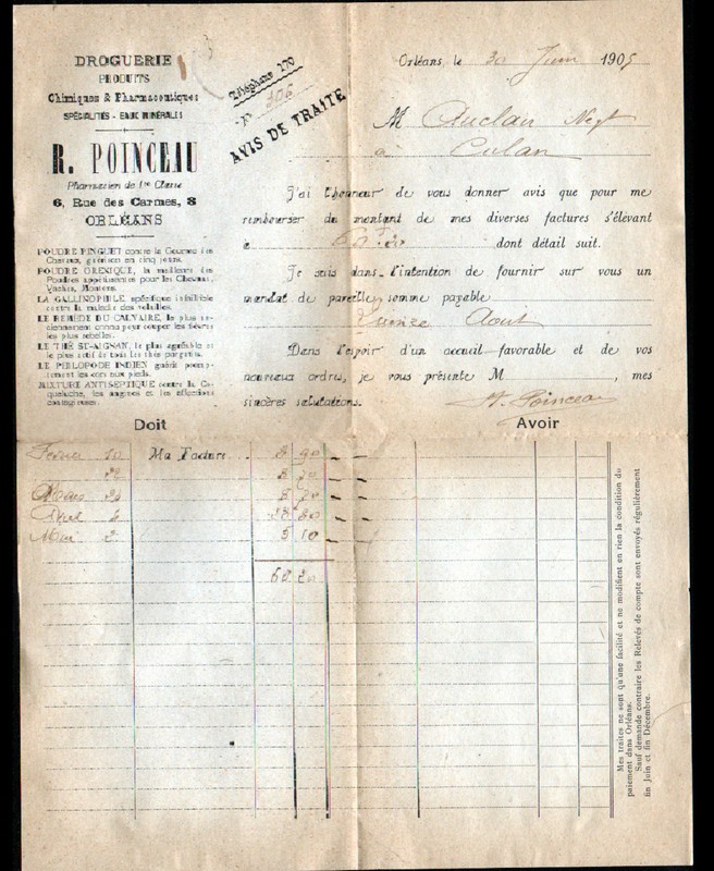 Orleans (45) Droguerie / Pharmacie / Eaux Minerales 