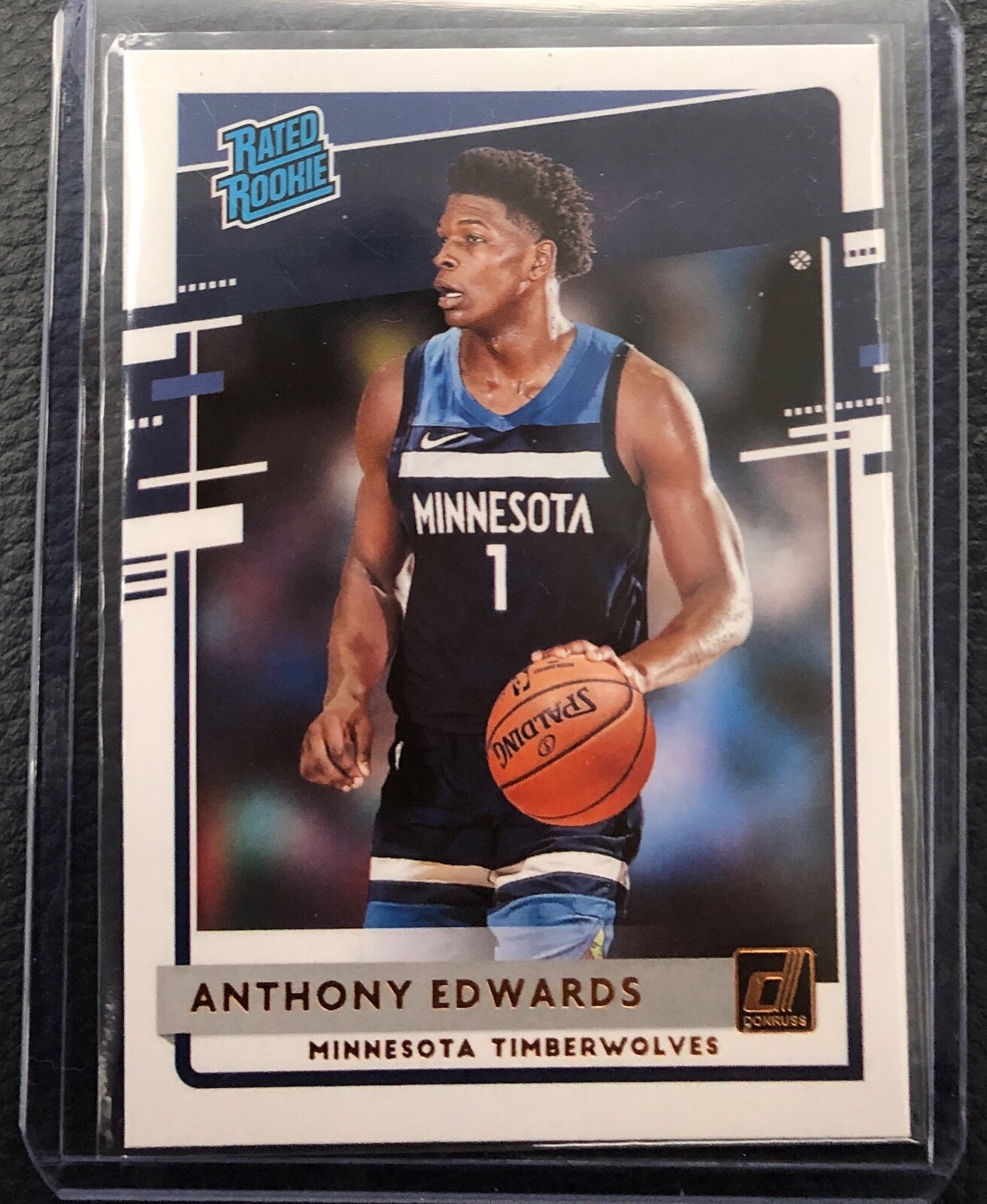 Anthony Edwards Rookie Card