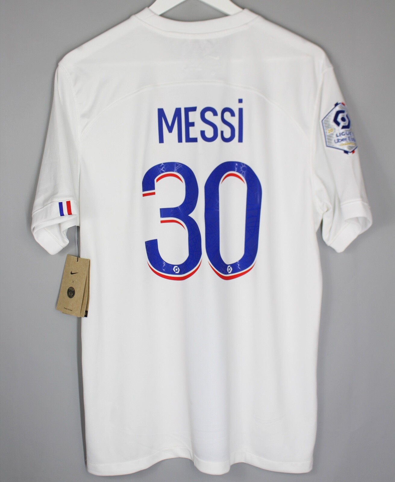 【大幅値下げ中‼️】正規品　パリ・サンジェルマン メッシ 30番 ユニフォーム 大幅値下げ中‼️】正規品 パリ・サンジェルマン メッシ 30番