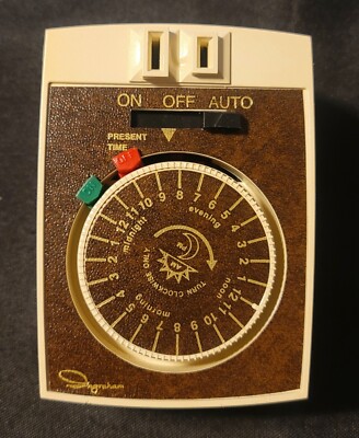 Vintage Ingram Toastmaster Multiple Program Timer PN 00235 Model 12-010 E