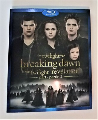 The Twilight Saga Breaking Dawn Part 2 Blu-Ray With Slipcover 2013