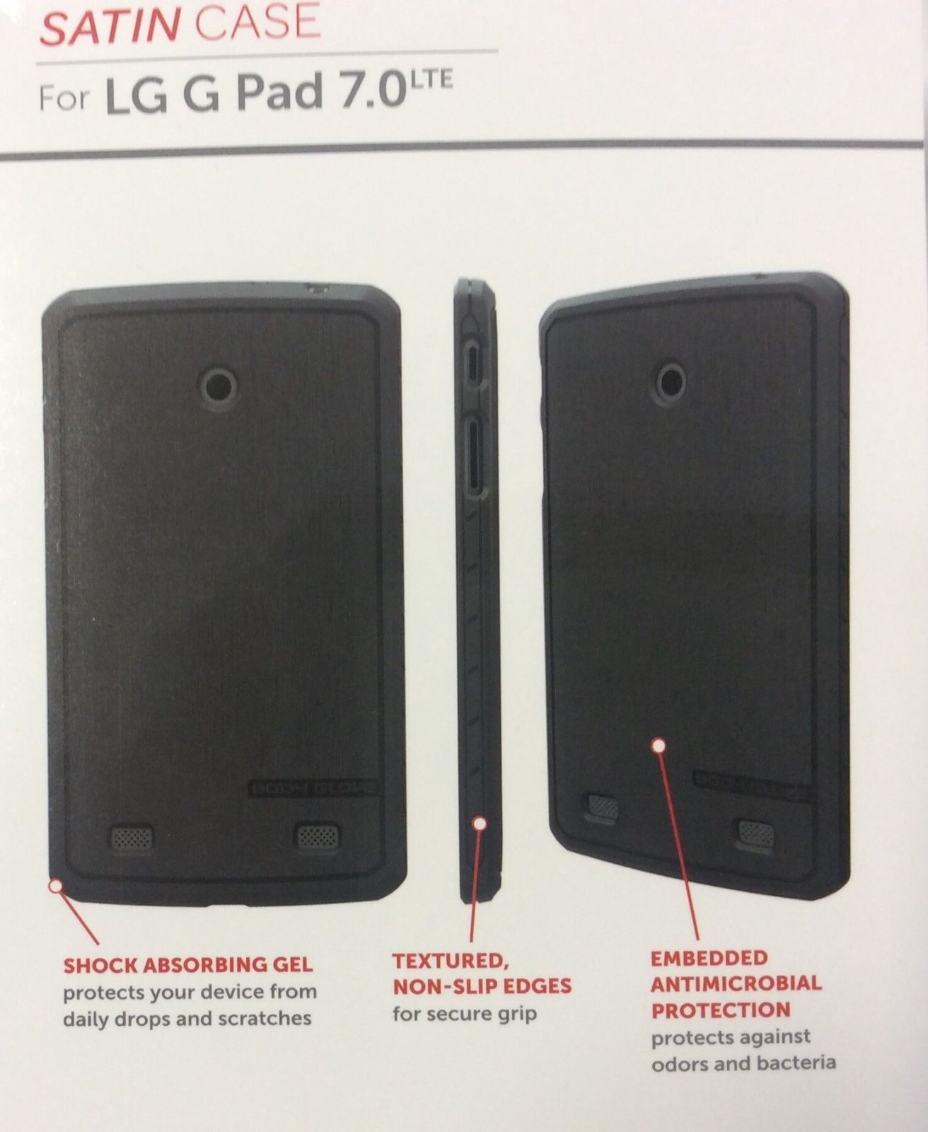 Lector de libros electrónicos y tablet Body Glove Estuches, Fundas y teclado Folios Para LG