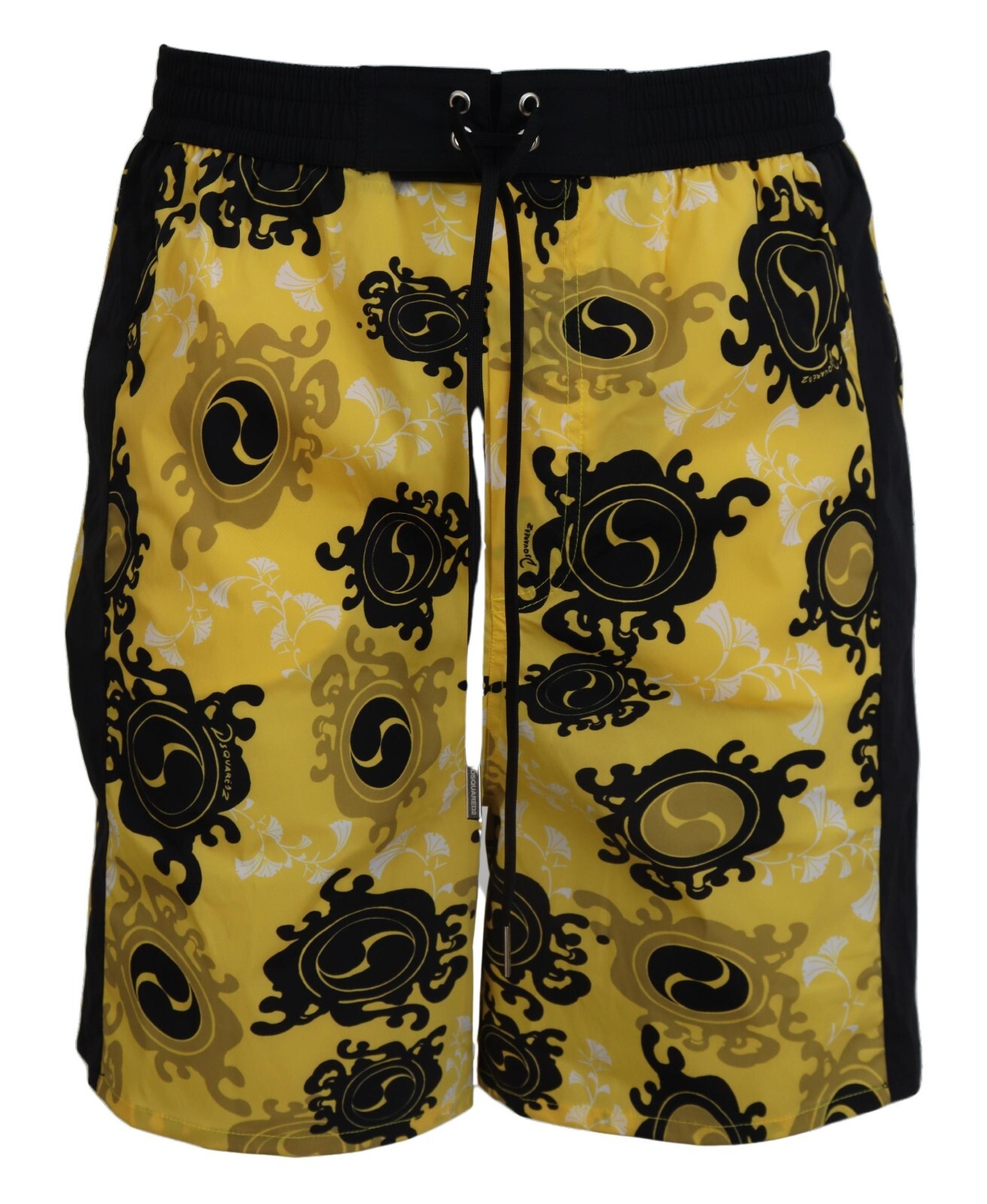 

DSQUARED2 Купальники короткие желто-черные с принтом для мужчин Пляжная одежда IT48/W34/ 670 долларов США, Черный