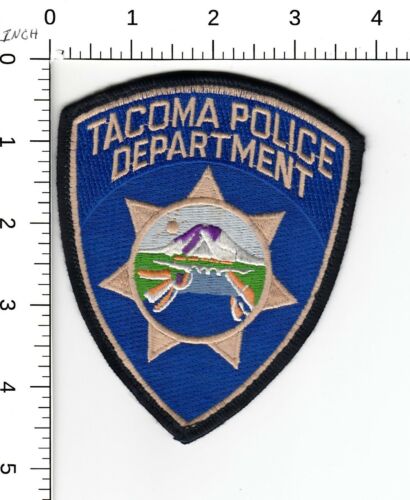 TACOMA WASHINGTON POLICE DEPARTMENT SHOULDER PATCH WA