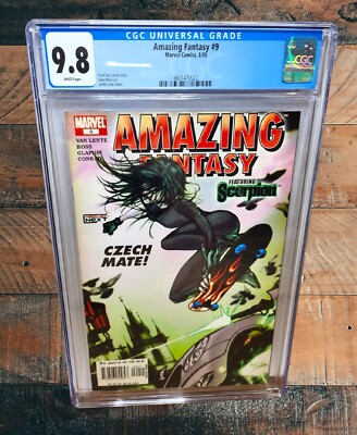 Amazing Fantasy #9 CGC 9.8 Marvel Comics 2005 Camilla Black as Scorpion RARE