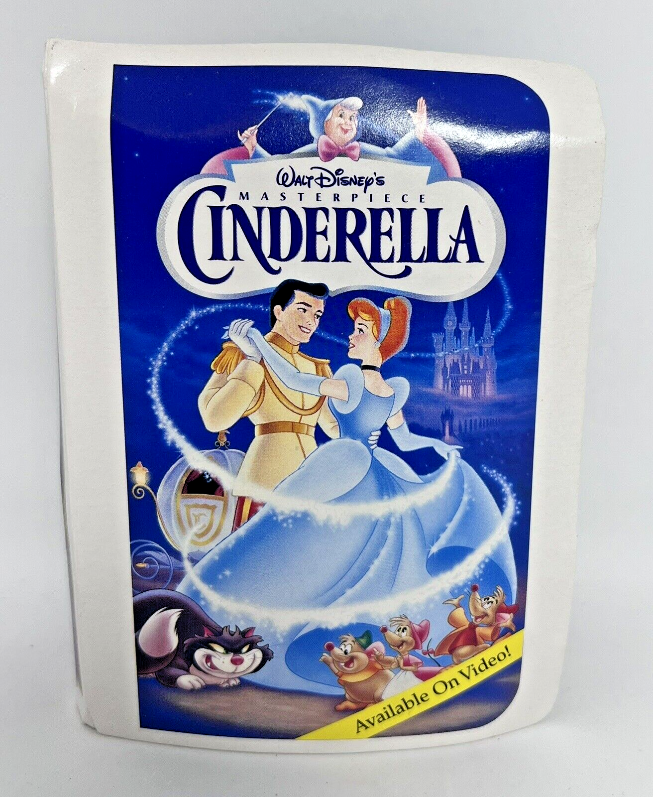 CINDERELLA Disney Mini VHS Style McDonalds Happy Meal Toy