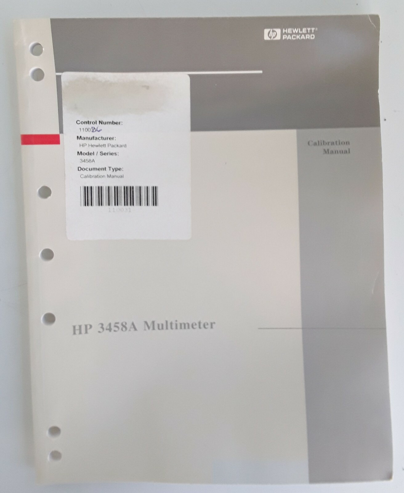 HP Agilent 3458A Multimeter Calibration ManualのeBay公認海外通販｜セカイモン