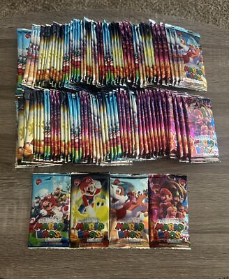 Super Mario Movie Trading Cards - 1 x Booster Pack