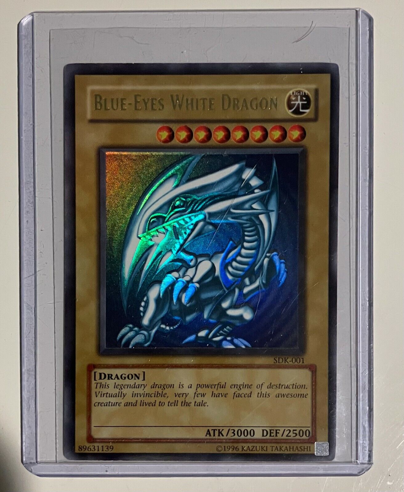 1996 Yu-Gi-Oh! Blue-Eyes White Dragon SDK-001 | eBay 1996 Yu-Gi-Oh! Blue-Eyes White Dragon SDK-001 | eBay