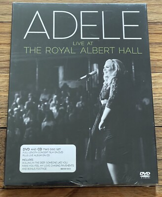 ADELE Live At The Royal Albert Hall DVD and CD NEW Sealed