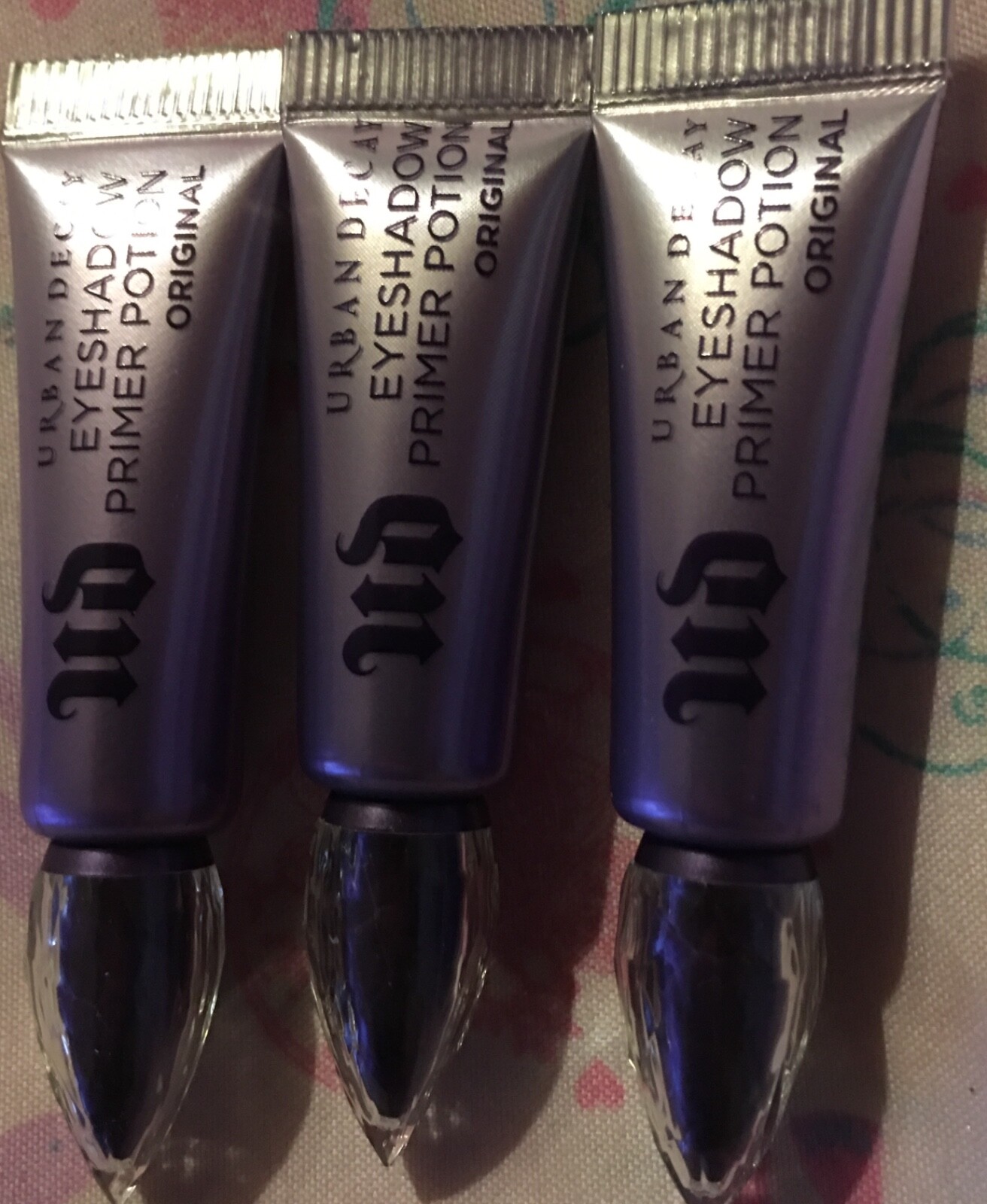 Lot of 3 URBAN DECAY EYESHADOW PRIMER POTION IN ORIGINAL~ 0.06oz Each! NEW!