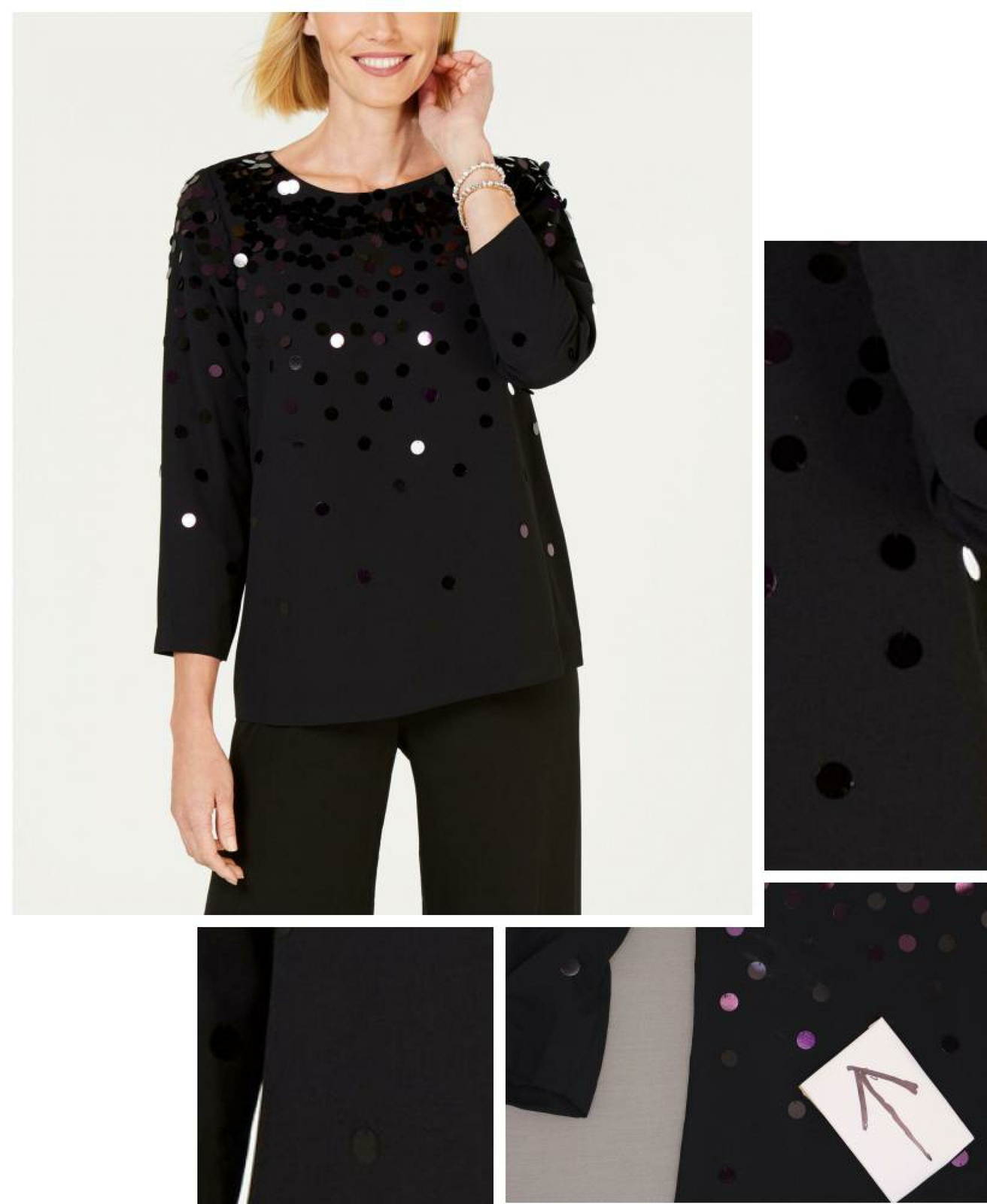 alfani petite tops