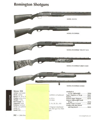 Remington Model 870 DM Lapel Collar Pin Pair 2