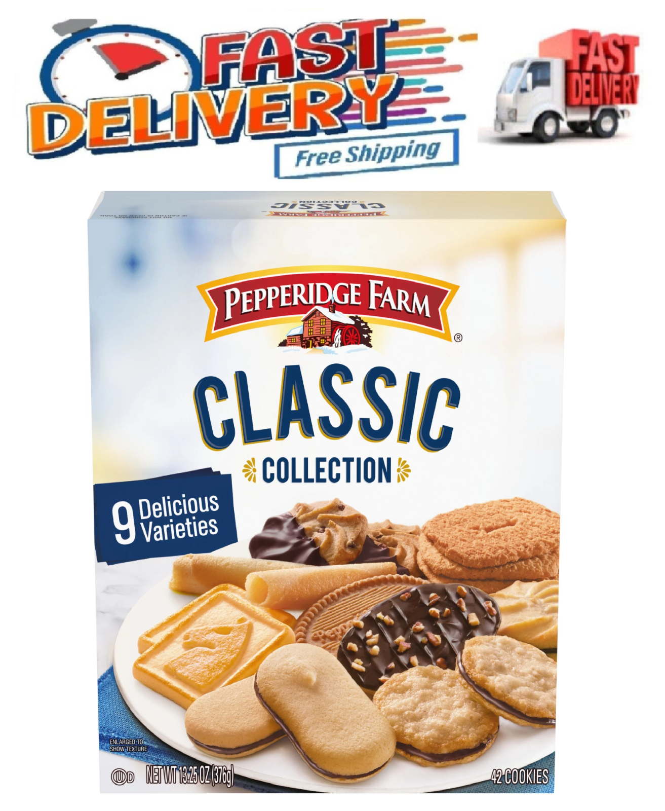 Pepperidge Farm Cookies Classic Collection, 9 Cookie Varieties