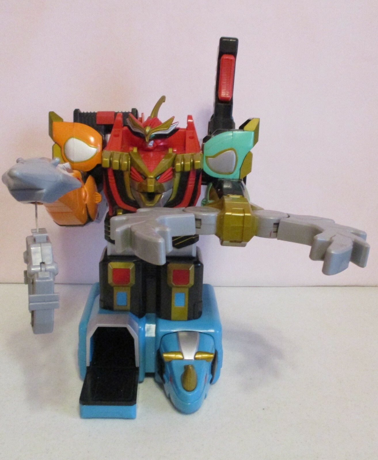 Power Rangers-Wild Force Deluxe Isis-Command Megazord-2002