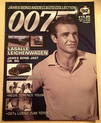 Les voitures de James Bond - Fascicules d'accompagnement en allemand (au choix)