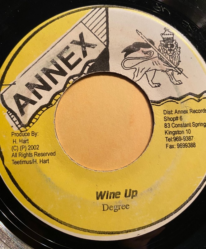 (General) Degree - Wine Up / Version - Ja Annex 45t 7