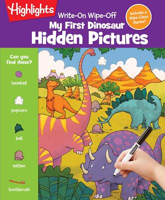Write-On Wipe-Off My First Dinosaur Hidden Pictures (Write-On Wipe-Off My Fi...