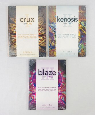 Anima Bishop Donald Hying New, Sealed DVD Lot I Crux II Kenosis III Blaze