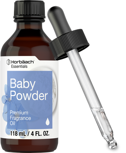 Ароматное масло для детской присыпки | 4 жидких унции (118 мл) | Масло премиум-класса | от Хорбааха