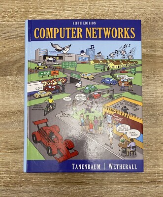 ''Computer Networks'' Fifth Edition Tanenbaum Wetherall Hardcover Textbook Pearson