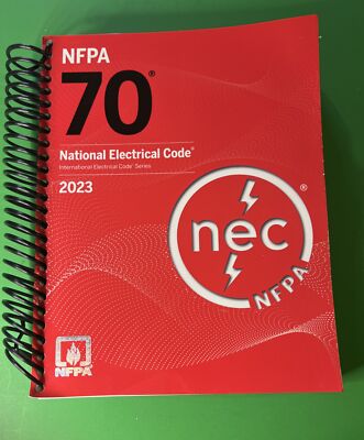 National Electrical Code 2023 by (NFPA) National Fire Protection Association..