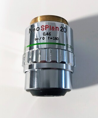 Olympus 20X 0.46   /0  f=180  NeoSPlan Metallurgical Microscope Objective