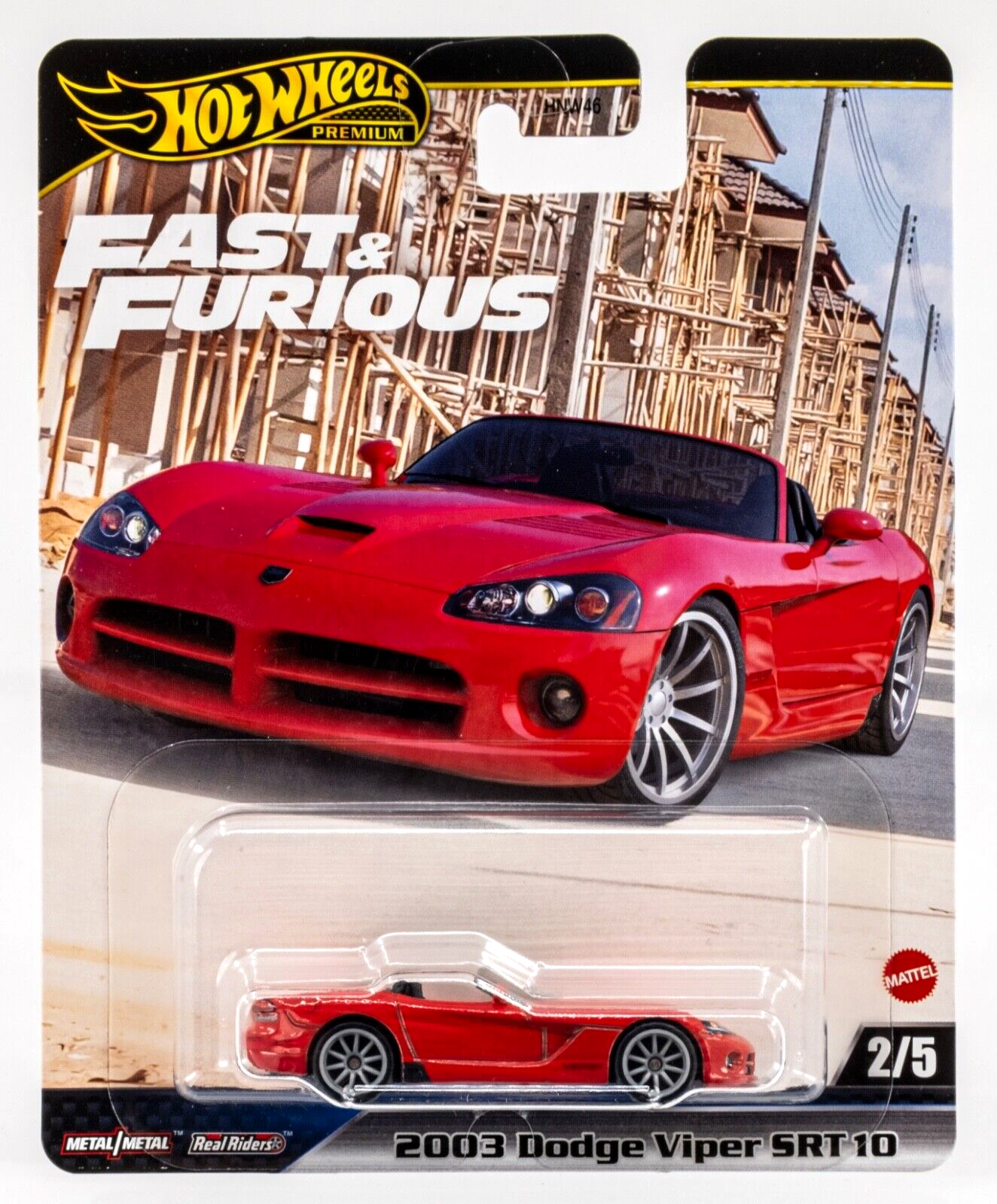 2025 Hot Wheels Fast & Furious Mix 1 #2 2003 Dodge Viper SRT